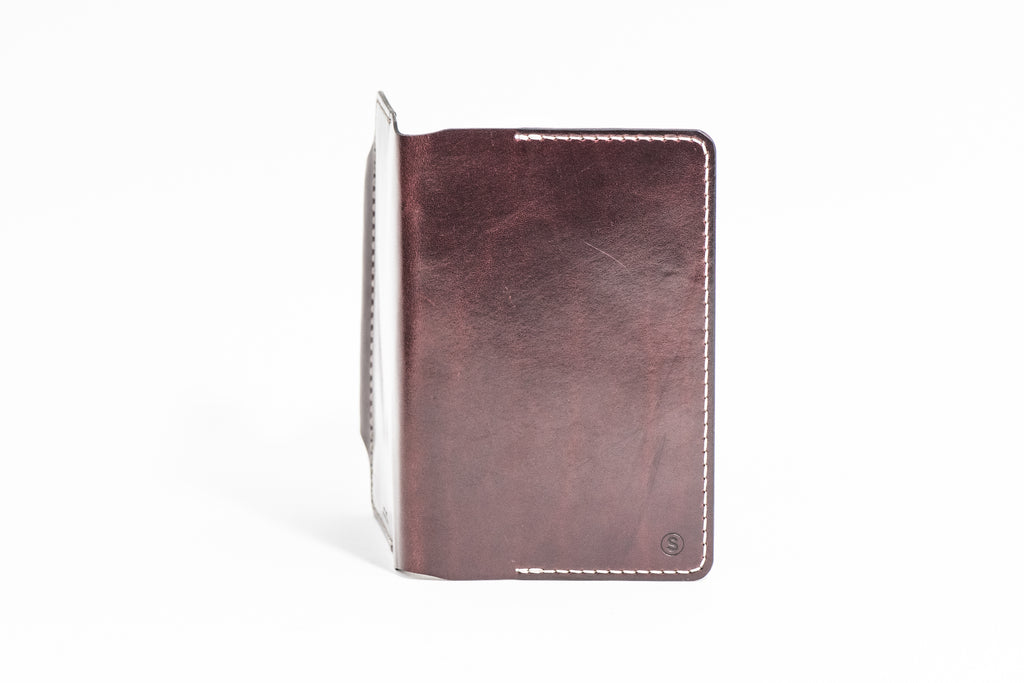 Pocket Notebook Cover : Burgundy